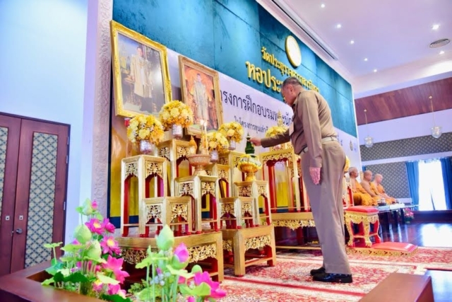 พิธีปฐมนิเทศโครงการฝึกอบรมพระนักเทศน์ทุนเล่าเรียนหลวง รุ่นที่ ๕ พิธีปฐมนิเทศโครงการฝึกอบรมพระนักเทศน์ทุนเล่าเรียนหลวง รุ่นที่ ๕