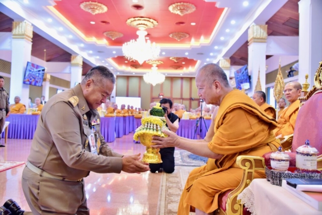 พิธีปฐมนิเทศโครงการฝึกอบรมพระนักเทศน์ทุนเล่าเรียนหลวง รุ่นที่ ๕ พิธีปฐมนิเทศโครงการฝึกอบรมพระนักเทศน์ทุนเล่าเรียนหลวง รุ่นที่ ๕